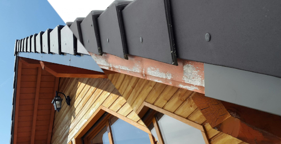 Habillage planche de rive